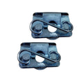 Custom Quarter Turn Quick Release Slide-On Clip Receptacle C Shape Flat Spring Steel Clip