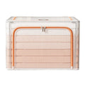 Large Capacity Foldable Clothes Storage Bag Organizer for Comforters Blankets Bedding Closet Cabinet Clear Storage Box Factory