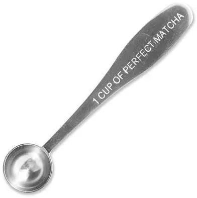 1 Cup of Perfect Matcha Spoon  Stainless Steel Measure Tea Spoon Coffee Tea Set