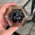 New Walnut Wood Clear Magnetic Hexagonal Ring Box Engraved Wedding Ring Bearer Box Personalized Jewelry Box