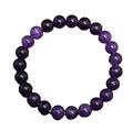 Hot Selling Natural Stone Beaded Bracelet Relieve Anxiety Charm Amethyst Bracelet for Men and Women