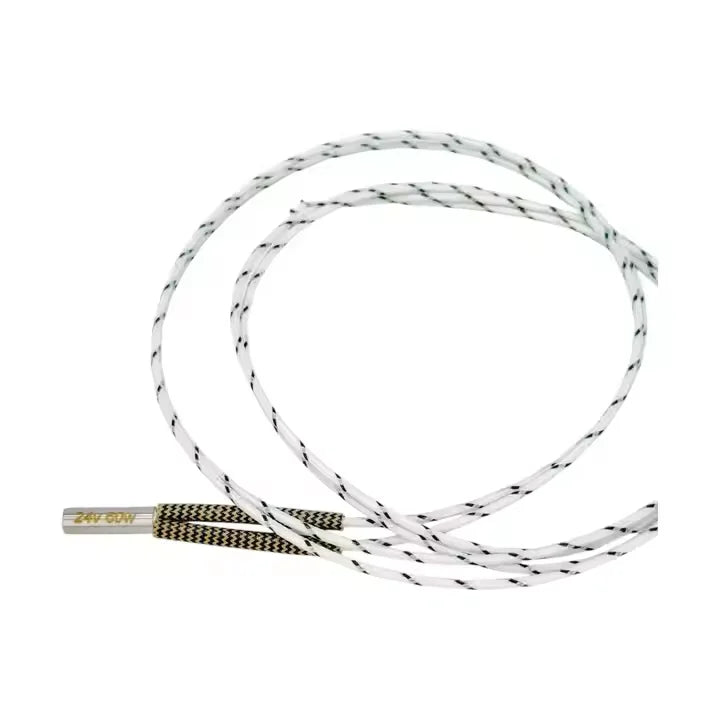 24W 6x20mm Ceramic Cartridge Heater for V6 Extruder | High Temperature Heating Element for 3D Printer Hotend Accessories