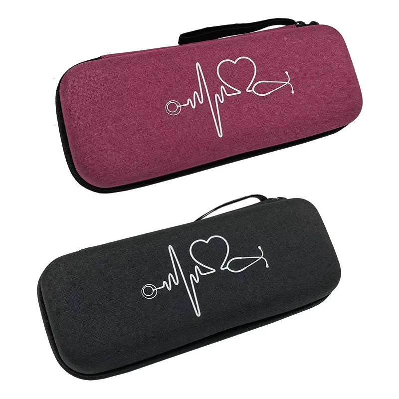 Multiple Compartments Vital Medical Supplies Portable and Lightweight First Aid Kit Steel Stethoscope Case for Nurses