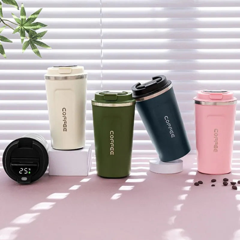 Amazon Trending 2025 Smart Thermal Flask with LED Temperature Display Coffee Mug