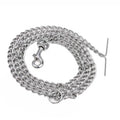 Solid Pattern Anti-Bite Dog Collar Leash 5 Meters Modern Iron Chain Traction Rope Accessory for Pets & Walks