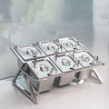 1/3 Size 5.9 Inch Deep Commercial Stainless Steel Steam Table Catering Food Stackable Hotel Gn Pans for Hotel or Party