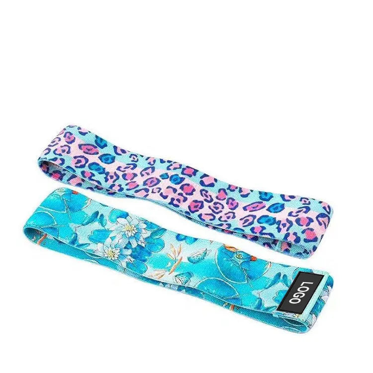 Wholesale Eco Friendly Resistance Loop Booty Fabric Resistance Band Set Fitness Yoga Set