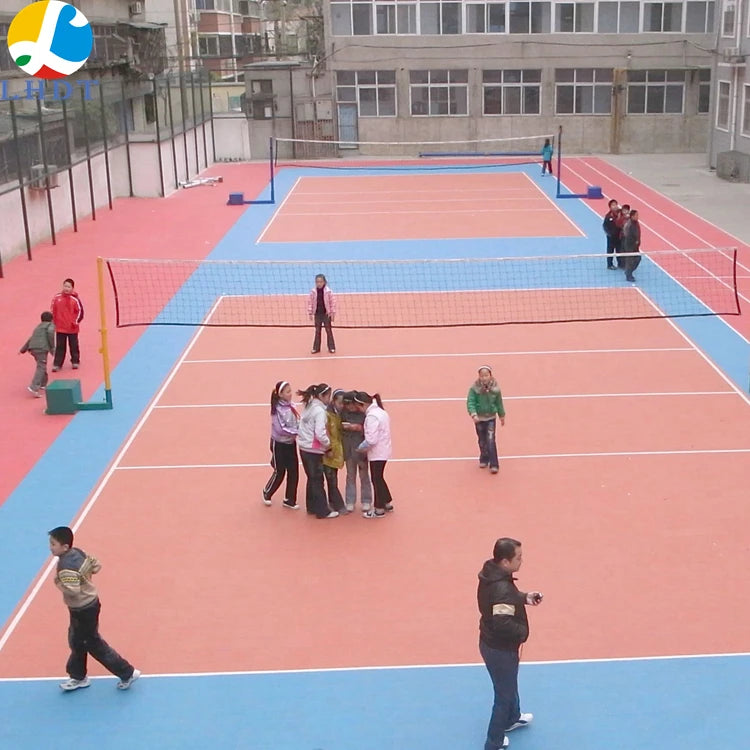 Volleyball Flexible pp Basketball Floor Plastic Floor Sport Interlock Floor Grip Sport Tiles