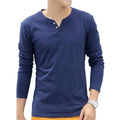 Liu Ming Clearance Sales Wholesale Spring Korean Fashion Men Casual Basic T Shirts V Neck Tees