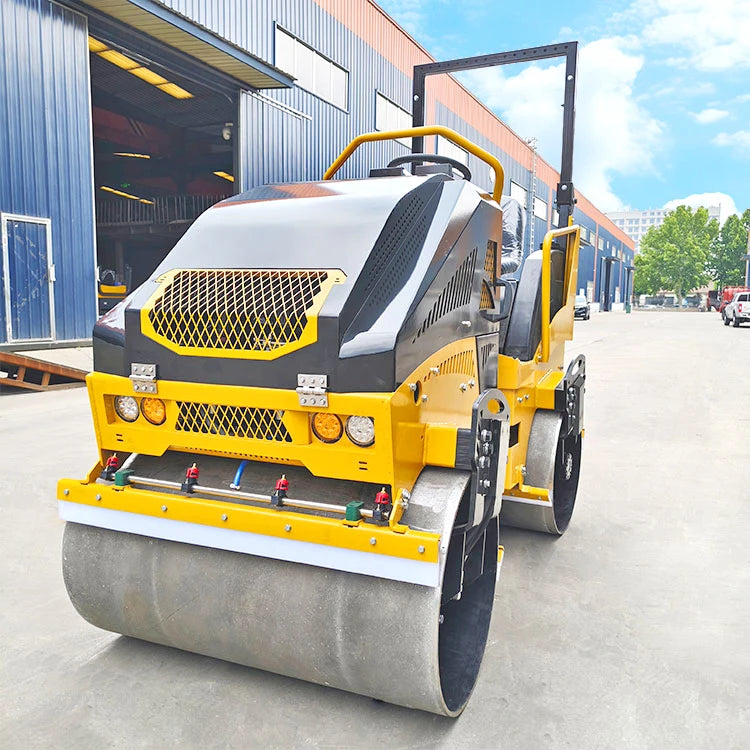Mini Vibratory Ride on Hydraulic Rollers Compactor Vibratory Road Roller