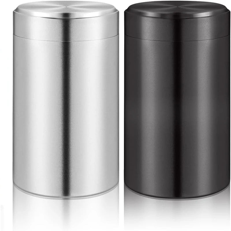 Aluminum Alloy Tea Can Mini Portable Sealed Storage Tea Box Small Metal Aluminum Can for Teacapsule