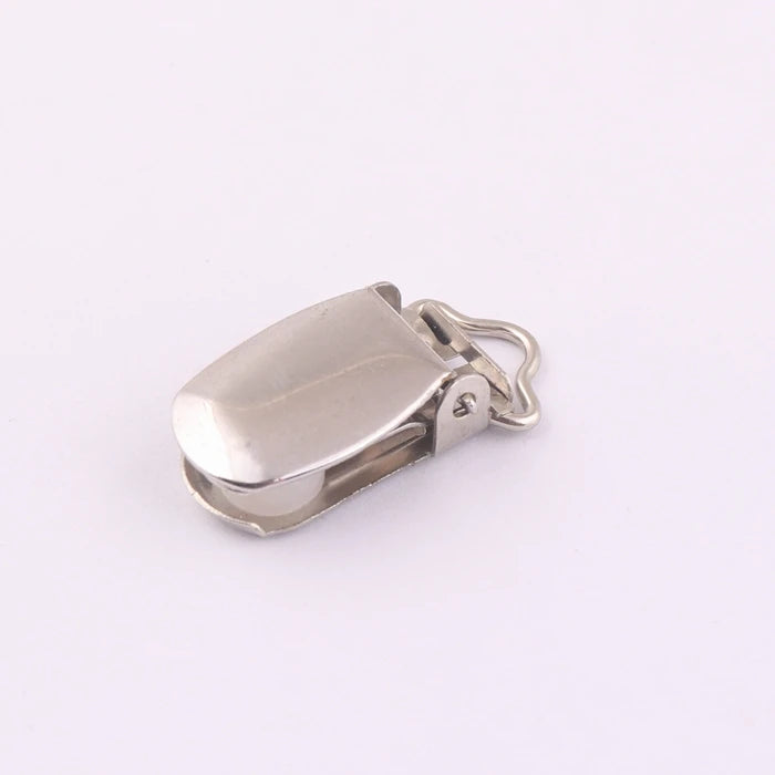 Factory Wholesale Metal Garment Accessories Suspender Clip Overalls Pacifier Clips