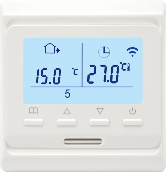 3A Programmable TN Screen Thermostat for Apartment Underfloor Heating Systems Non-WiFi Water Heating Thermostat