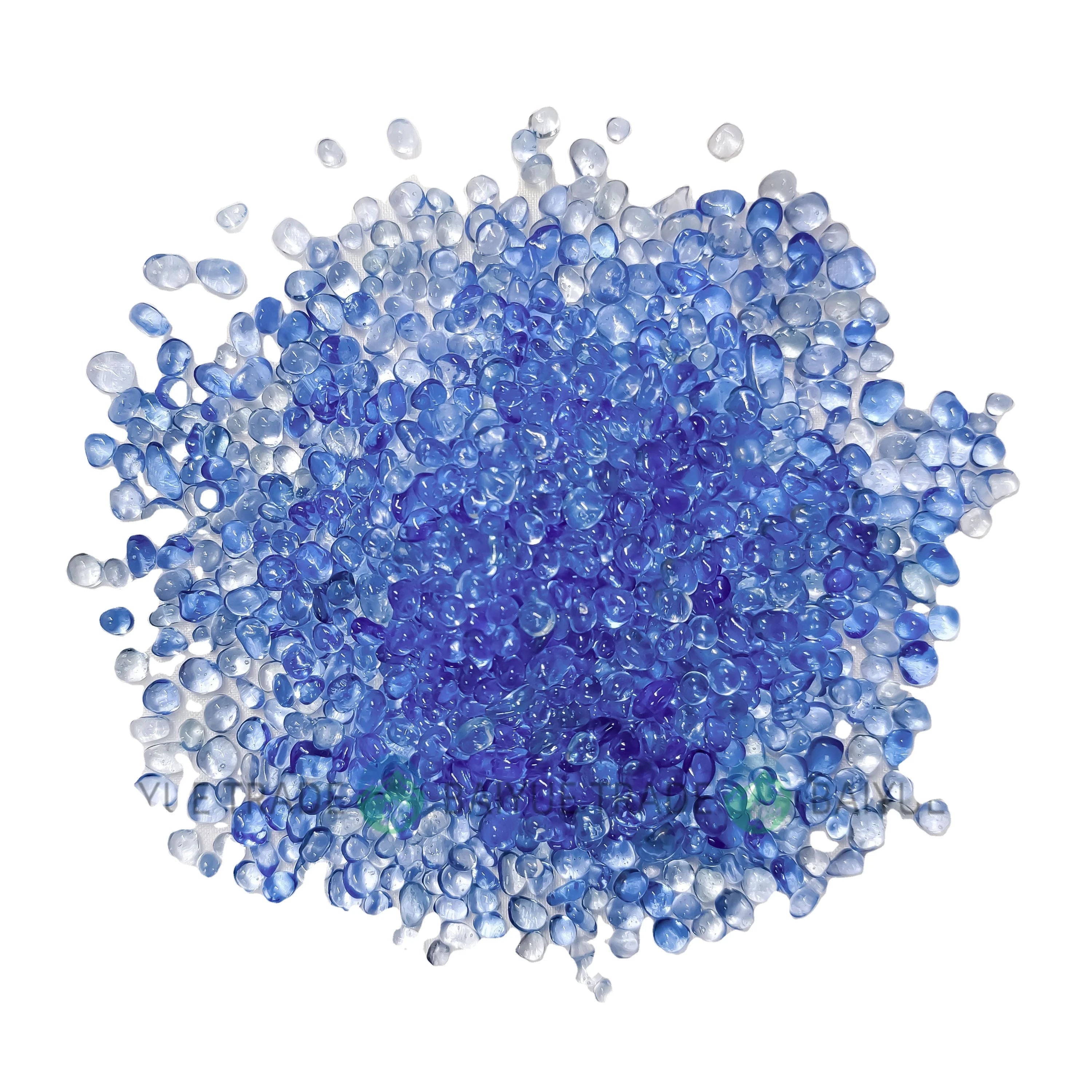 BAIYEU Colorful Glass Beads Stone Swimming Pool Finishes Eco-Friendly UV Resistant Durable High Gloss Fade-Resistant Water