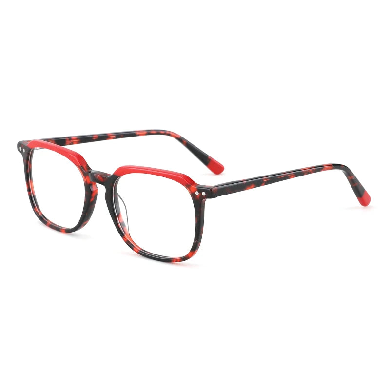 Acetate Glasses Frame Men Women New Vintage Retro Square Eye Glasses Eyeglasses Optical Frames Spectacles Eyewear
