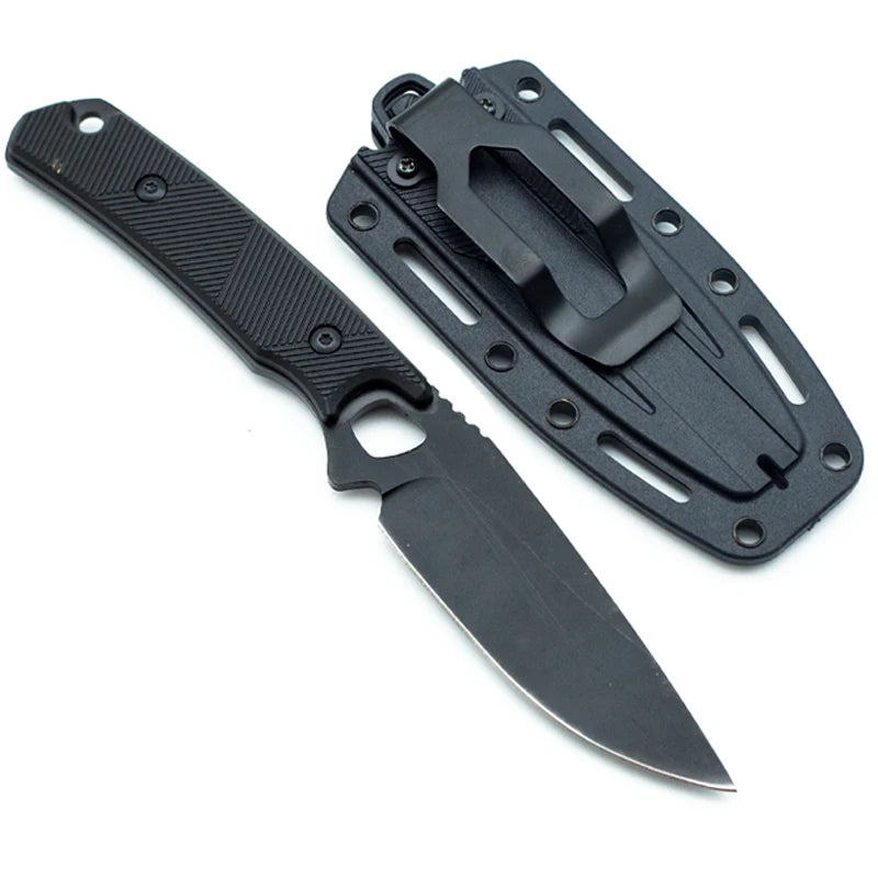 Fixed Blade Hunting Knife Outdoor Stainless Steel DIY Grade with Customizable Options for Industrial Leather Camping Use