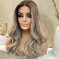 Healthy Luscious Natural Blonde Raw Virgin Quality European Human Hair Hd Invisible Lace Wigs With Bleached Knots