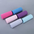 Wholesale Quick-Dry Microfiber Suede Gym Sports Towel Embossed Logo Customized Travel Fitness Mesh Bag More Colors Available