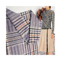 Eco-friendly Checked New Design Knitted Chiffon Digital Print  100% Polyester Printed Mesh T-shirt Fabric