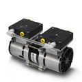 Custom Wholesale Laboratory Double Heads Small High Vacuum Pump 220V AC Electric Micro Air Sample Diaphragm Vacuum Pump