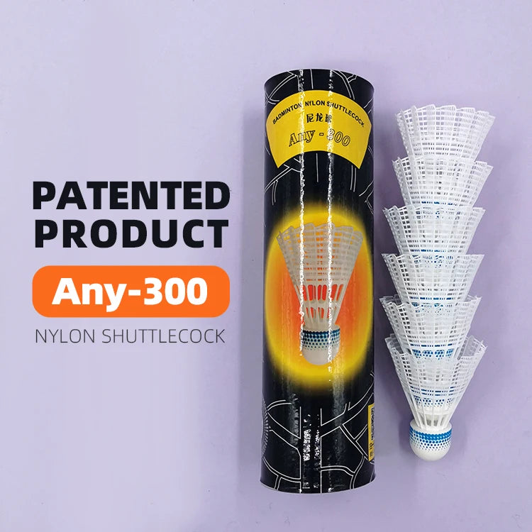 Factory Badminton Ball 6Pcs Shuttlecock Ball Sports Training Accessory Indoor Outdoor for Trainers Amateurs Beginners