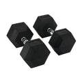 Factory Price Rubber Hex Dumbbells Gym Equipment Free Weights Adjustable Dumbbell Sets