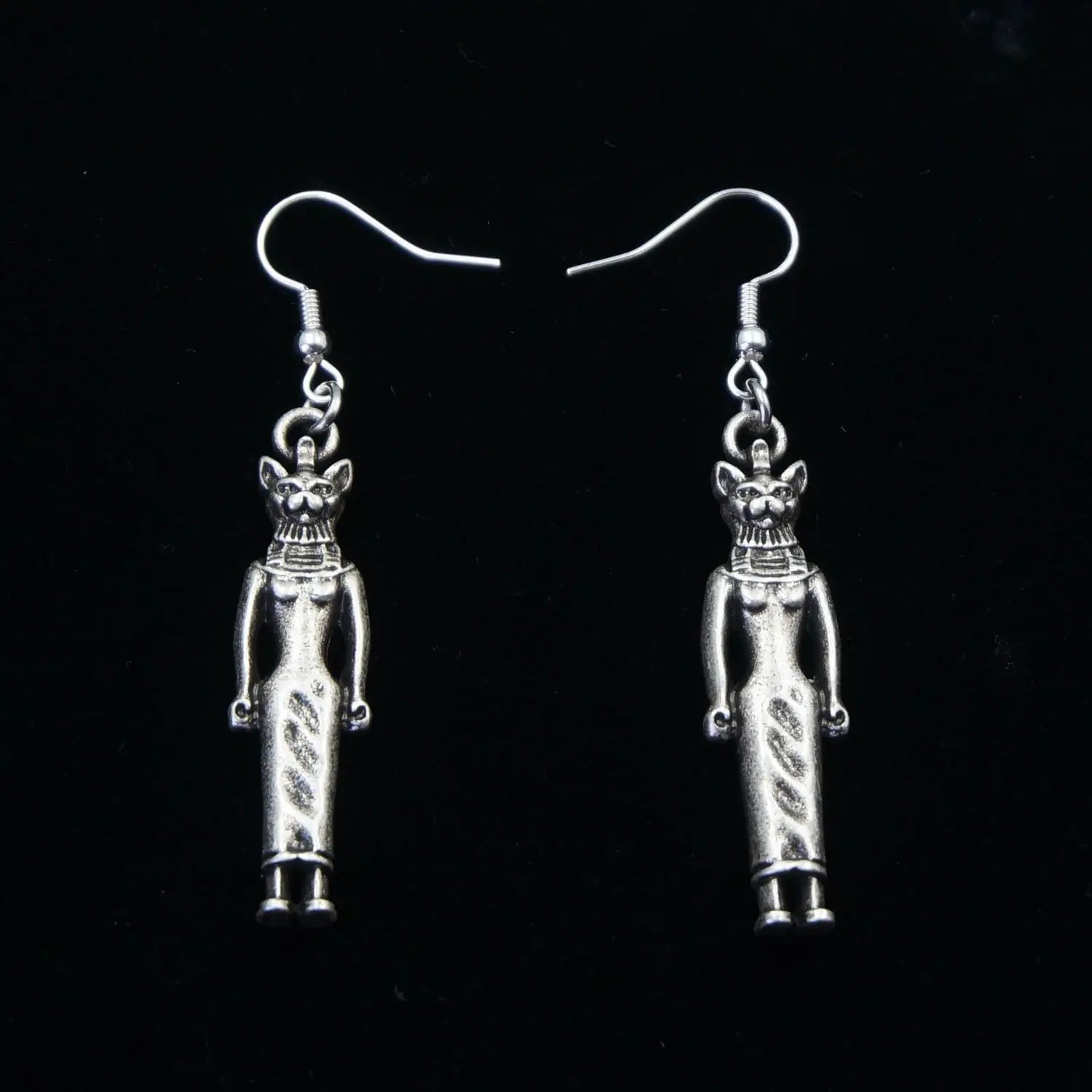 Vintage Ancient Egyptian Pharaoh Cat Earring Women Earrings Gift
