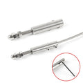 Cable Railing Wire Rope 1.5/2/3/4/5/6/8mm Threaded Stud Tension End Fitting Toggle Anchor Terminal with Hexagon Grub Screw Bolts