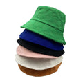 Wholesale Custom Blank Bucket Hat Style Customized Logo Terry Cloth Bucket Hat