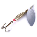 Wholesale SP143 10cm 17g Artificial Metal Spinner Baits Spoon Fishing Lures
