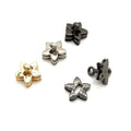 Hot Sale Custom Design Flower Shape Lock Twist Lock Purse Clasp Turn Locks Zinc Alloy High Quality Metal Hardware Accessories