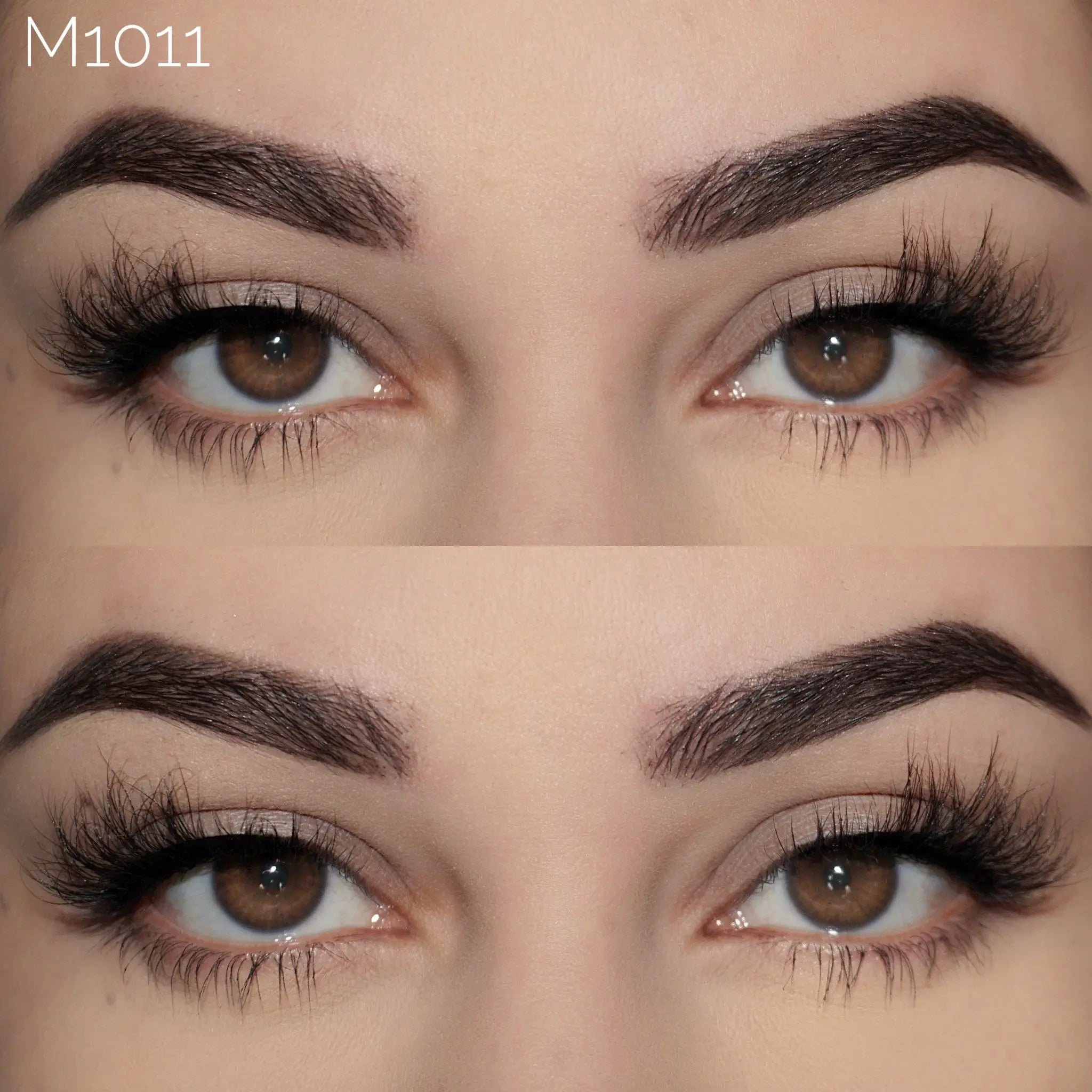 Half Full Strip Lashes Faux Mink Lashes 3d Wholesale Soft Band Lashes Suppliers Short 15mm 12mm Half 3D Mink Eyelashes