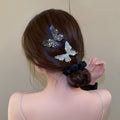GT Korean New Fashion Rhinestone butterfly Hair Clip for Women