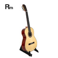 A-50 RM Brand Rainbow 39\" Spanish Classical Bass Guitar Solid Spruce Top with Acoustic Headstock Ebony Fingerboard Made China