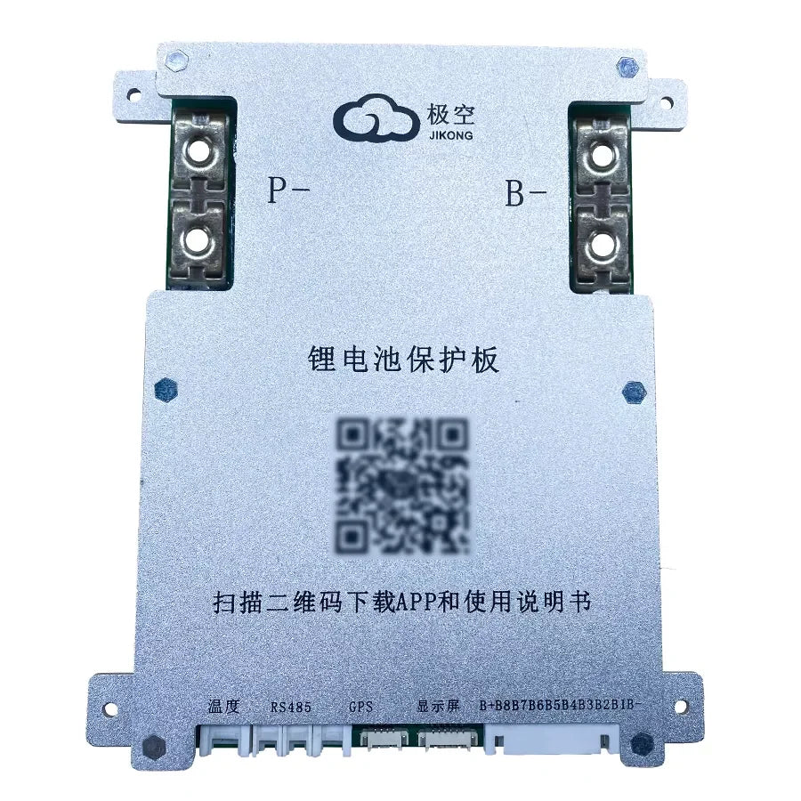 JK-BD6A24S15P 0.6A Active Balance Smart BMS 12V 24V 48V 72V 150A BMS for Lifepo4 Li-ion Battery Pack