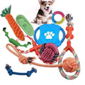 Eco-Friendly Cotton Rope Knot Chew Toy Kit for Aggressive Chewer Dogs MegaBDM