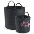 Factory Wholesale Personalized Durable Collapsible Laundry Baskets Soft Shape Big Capacity Wool Felt Clothing Plastic Straw