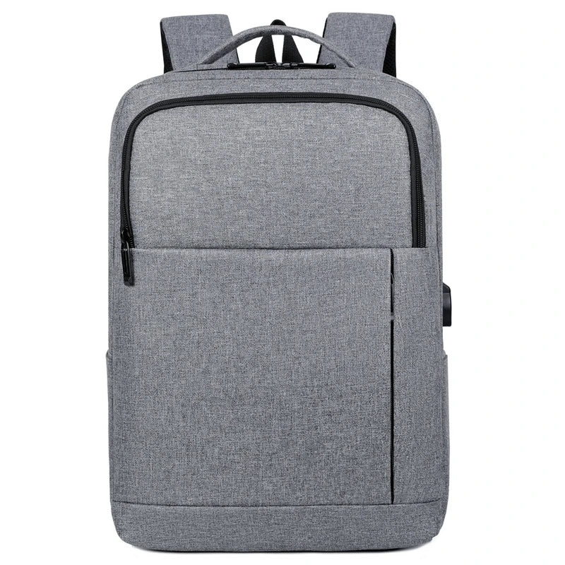 3727-2  Large Capacity Backpack Business Leisure Commute Backpack Student School Bag Travel Bag