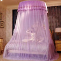 Big Roof New Portable Hanging Lace Dome Round Mosquito Net Indoor Universal Princess Wind Girl Bed Canopy Mosquito Net