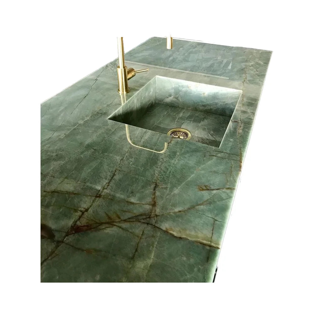 Modern Designed Natural Light Onyx Marble Slab Translucent Green Wall Decor for Home Hotel Villa Polished White Onyx Slab
