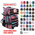 Wholesale 25L Camping Pack Hiking Tactical Backpacks Durable 900D Oxford Gym Rucksack Backpack with Water Bottle Holder