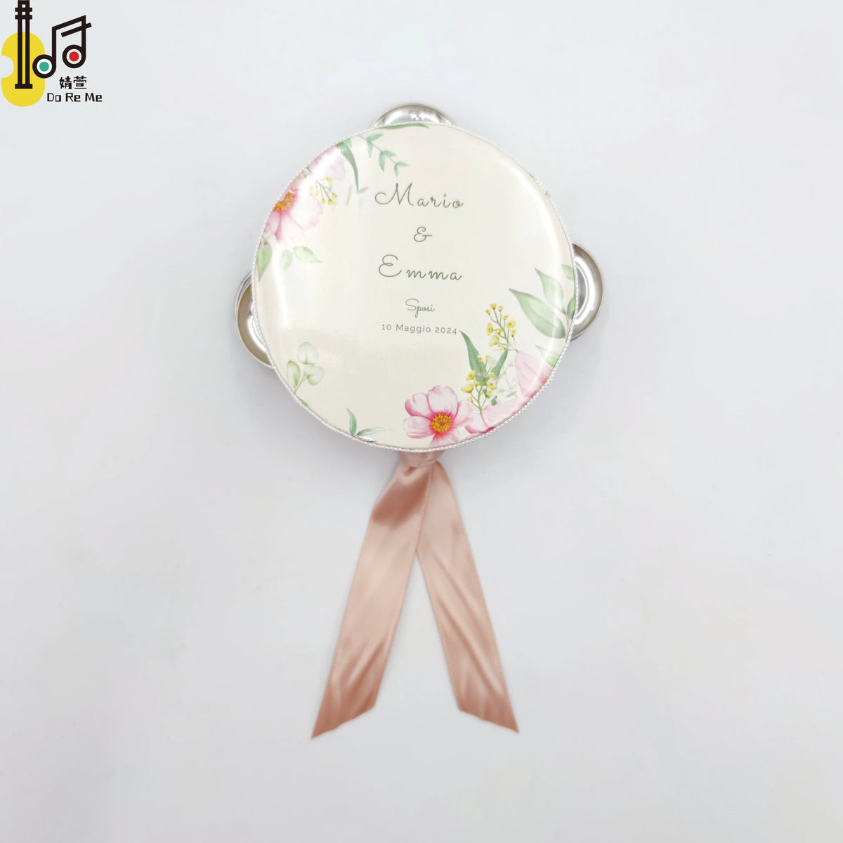 Custom 10 cm Tambourine Musical Instruments Drums Toy Drums Tamburello