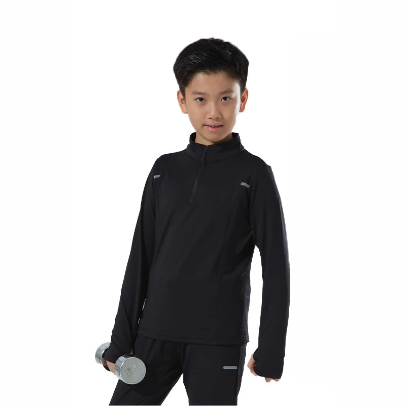 Kids Sport Play Set Long Sleeve Sport Set for Children Boys Pant Coat Set