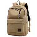 Wholesale Customized Logo Waterproof Canvas Laptop Business Travel Backpack for Men and Women