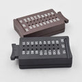 Dental Endodontic Scale Measering Ruler Gutta Percha Point Measurement Cutter