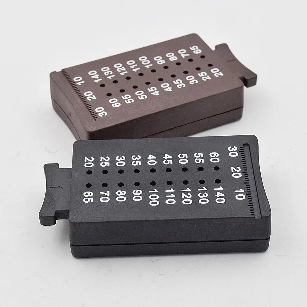 Dental Endodontic Scale Measering Ruler Gutta Percha Point Measurement Cutter