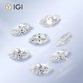 RTS Starsgem 1ct Marquise Lab Grown Cvd Hpht Loose Diamond Fancy Shape Lab Diamond With International IGI Certificate