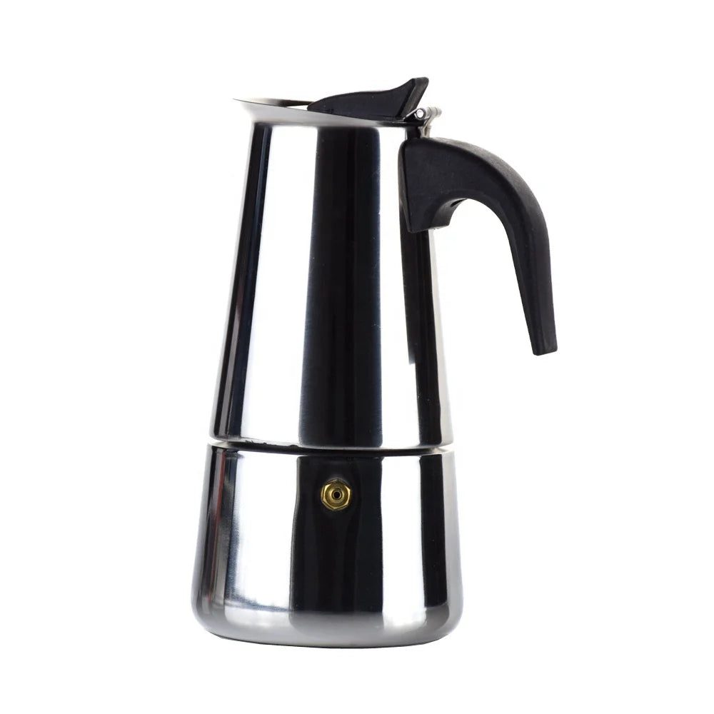 Ecocoffee Product Cafetera  Moka Acero Inoxidable Espresso Coffee Maker Moka Pot Barista Tools Coffee Accessories