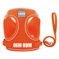 OEM&ODM Wholesale Reflective Outdoor Adjustable Cushioned Dog Harness Vest Pet Collar Custom Logo