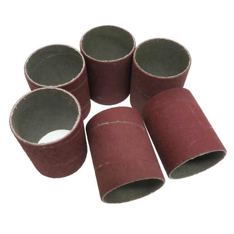 38*50MM 80 to 150Grit Red Aluminum Oxide Abrasive Paper Sanding Paper Sanding Roll for Polishing Grinding Wood Metal